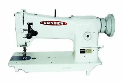 New Consew 206RB-5 Upholstery Sewing Machine Stand Servo Motor & LED Lamp • $1795