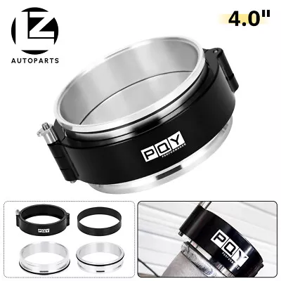 $30.29 • Buy 4  Inch 102mm Quick Release Heavy Duty Intake V Band Clamp Intercooler Universal