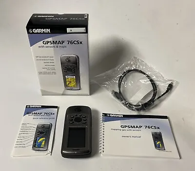 PARTS NON WORKING Garmin GPSMAP 76CSx Portable Handheld SiRF GPS Receiver  • $39.99