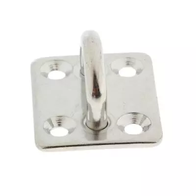 Heavy Duty Anchor 304 Stainless Steel Boat Square Eye Plate For Yoga Swings • $15.09