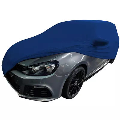 Indoor Car Cover Fits Volkswagen Golf 6 R20 Bespoke Le Mans Blue Cover With M... • $200.99