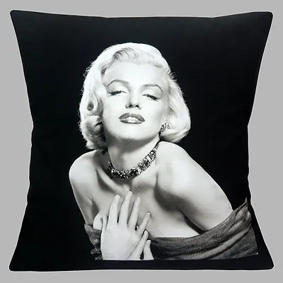 Marilyn Monroe Cushion Cover 16 X16  40cm Movie Star Vintage Black & White Photo • £10.95