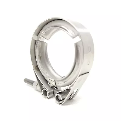 2.25  Stainless Steel Exhaust V-Band Clamp Turbo Downpipe Heavy Duty 57 Mm • $12.98