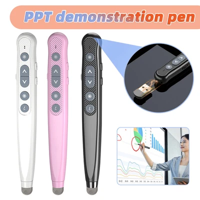 £13.19 • Buy Wireless Presenter Laser Pointer PPT Remote Control Pen Powerpoint Presentation