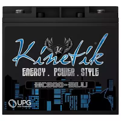 Kinetik Brand New Kinetik HC600-BLU 600 Watt 12 Volt High Current Car Audio Batt • $69.99