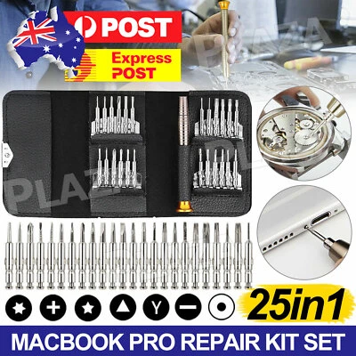 $5.45 • Buy 25 In 1 Precision Screwdriver Set Tool Kit Mini Small Torx Repair Fix Laptop NEW