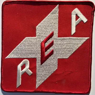 Vintage REA AMERICAN RAILWAY EXPRESS AGENCY 6  X 6  PATCH Sew On 3E • £7.74