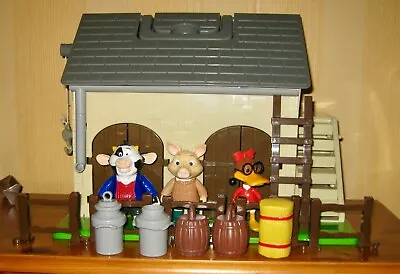 Jakers Farmyard Animal &Farmhouse Articulated Figure Play Set Toys Bundle • £39.99