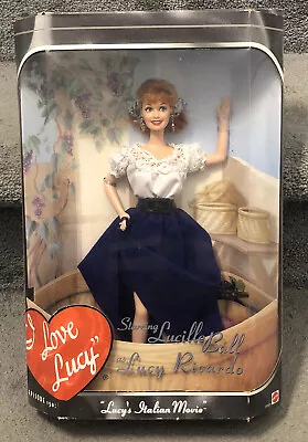 I Love Lucy Episode 150 Lucy's Italian Movie Barbie Doll NEW Sealed • $24.99