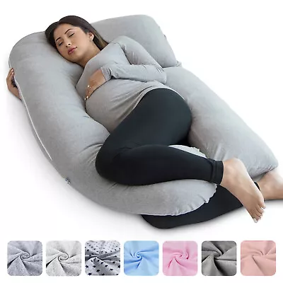 $44.95 • Buy Pharmedoc Pregnancy Pillow, U-Shape Full Body Pillow And Maternity Support