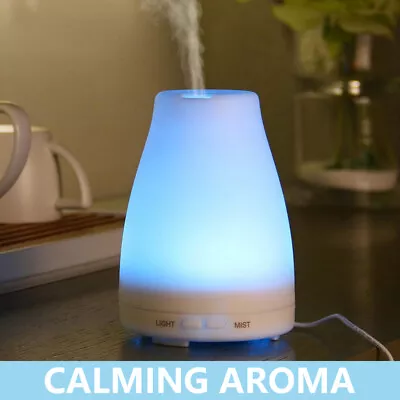 Essential Oil Humidifier Ultrasonic Air Diffuser Aroma Aromatherapy Air Purifier • $20.45