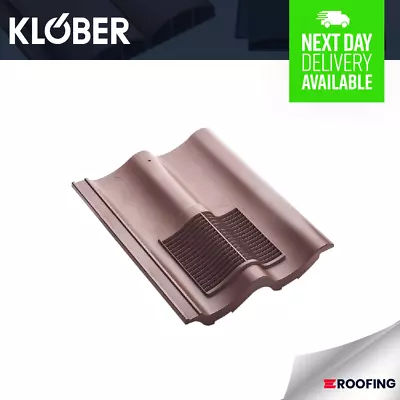 £32.99 • Buy Klober Double Pantile Tile Vent To Suit Mendip - Grovebury - Pennine Tiles