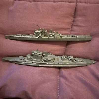 Battleship Model Scale Metal Original Vintage 6” • $10