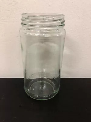 Tall Clear Glass Canning Jar 8oz No Lid New  • $6.99