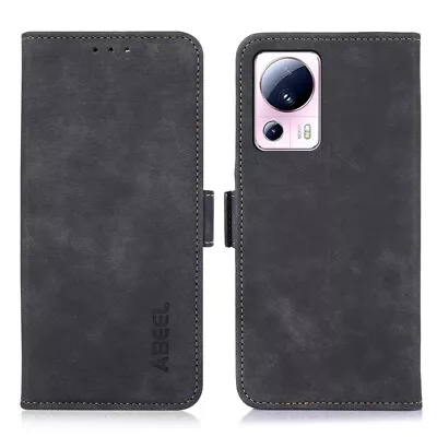 Retro Matte Wallet Flip Cover Case For Xiaomi Mi 13 Ultra Redmi 10A 12C A1 A2+ • $16.82