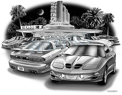 Pontiac Trans Am 19982000 Ws6 Muscle Car Art Print #6517  • $24.99