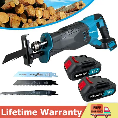 Cordless Electric Reciprocating Saw Outside Saber Cutting For Makita 18V Battery • £37.29