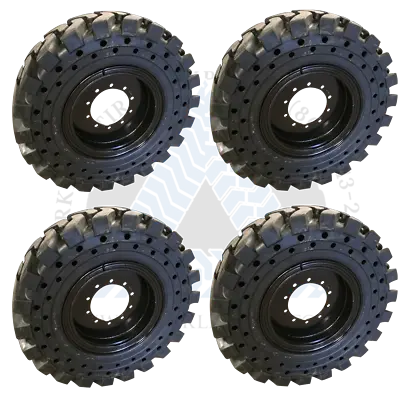 14.00-24 G2A Solid Tires / Wheels 14.00x24 1400-24 1400x24 140024 | 4X TWAs • $12363.93