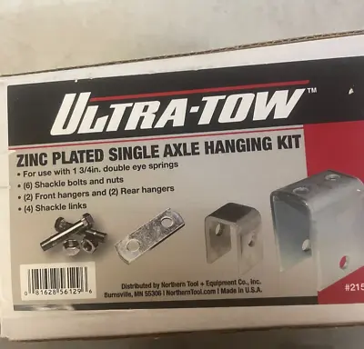 $45 • Buy Ultra-Tow Zinc Plated Single Axle Hanger Kit #21524