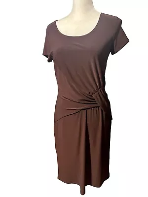 B-slim Women Dress Built In Shapeware Brown Dress Size XL NWT ￼ • $19