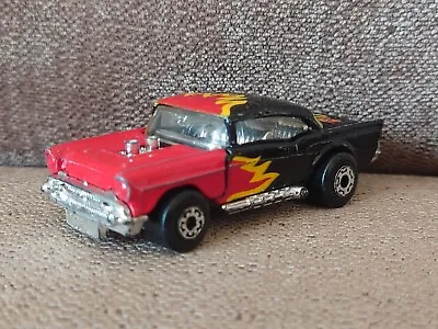 Matchbox Superfast '57 Chevy No 4 Flames 1979 • £6