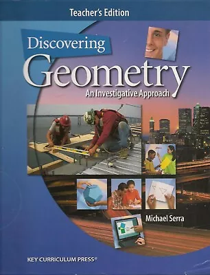 Discovering Geometry Teacher's Edition By Michael Serra • $14