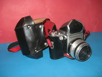 Rare Pentacon Six TL W/ Carl Zeiss Jena Tessar 2.8/80mm 6x6 Medium Format Camera • $479.99