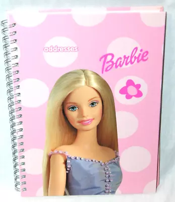 New Vintage 2001 Mattel Barbie  Addresses Book 6  X 8-1/2  • $9