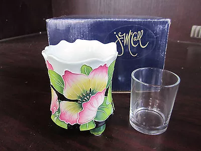 VANMARK Icing On The Cake DOGWOOD Votive Holder 4  BJM3011818 NEW  J. McCALL • $12.93