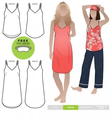 Style Arc Sewing Pattern Camisole Nightie Women Sizes 18-30 • £16.98