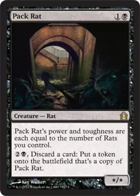 MTG Pack Rat Light Play English Return To Ravnica • $2.37