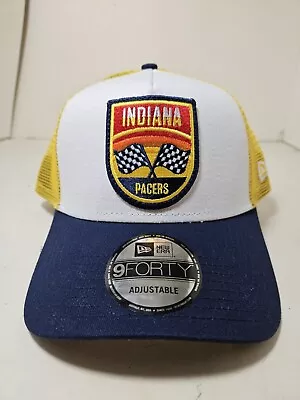 Indiana Pacers Snapback Trucker Hat Indy 500 Mesh • $21.99
