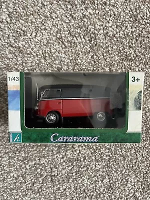 Hongwell Cararama 1/43 VW Volkswagen Camper Van Microbus Bus Combi Vintage Boxed • $18.50