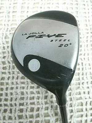 La Jolla FIVE Steel 20 Degree 5 WOOD 41  RIGHT HAND ~ Stiff Flex Graphite Shaft • $24.98