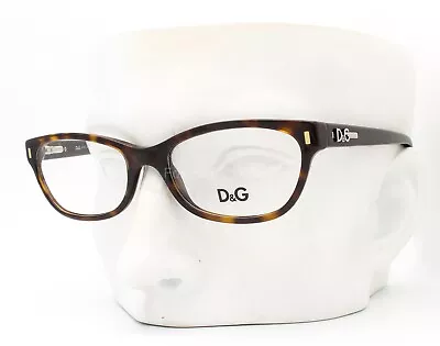 Dolce Gabbana D&G 1205 502 Eyeglasses Glasses Brown Tortoise 50-17-135 Small • $45