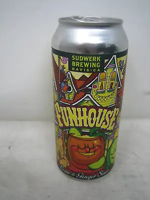 Funhouse Lime & Ginger Sour 2021 Beer Can Sudwerk Micro Brewing Brewery • $9.99