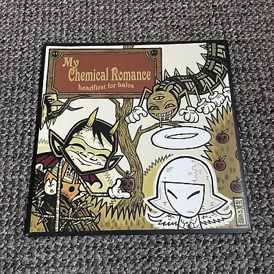 My Chemical Romance - Headfirst For Halos Vinyl Record 7” BLACK 2004 RARE / Iero • $568.33