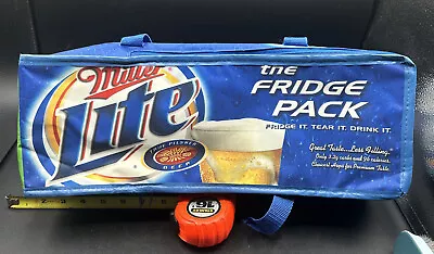 2004 Miller Lite Beer The Fridge Pack 12 Can  Tony Kanaan IndyCar Champ NWT • $13.99