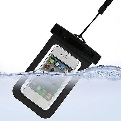 Waterproof Underwater Case Cover Bag Dry Pouch For Mobile Phone IPhone Samsung • £3.84