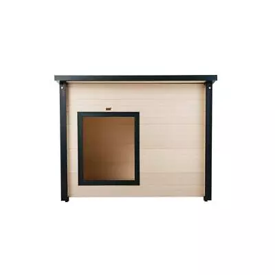 New Age Pet Dog House 26 X36.2 X29  Raised Floor+Weatherproof Maple (Medium) • $179.78