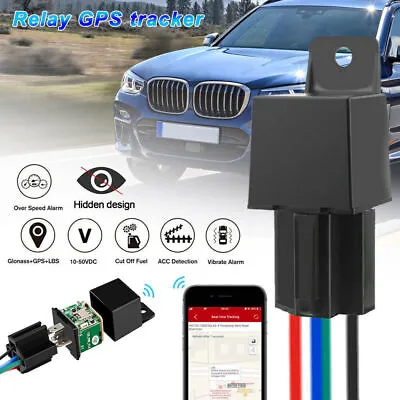 £20.20 • Buy Tracking Security Device Car GPS GSM Tracker Relay-Shape Spy Cut Oil Remotrly