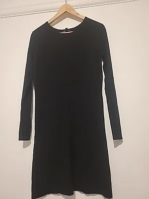 Mango Suit Wool Black Dress 12 • £3