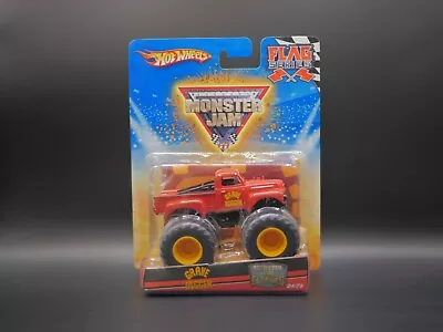 Monster Jam Flag Series #24 - Red Primer Grave Digger Hot Wheels NIB 2010 • $19.99