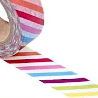 Multi Colored Slope Print Washi Tape - 9/16in. X 10 Yards (pm34380704) • $6.95