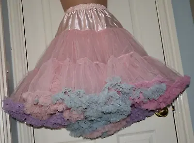 FP 20 - Fluffy Petticoat / Tutu 50's Style Longer Length BN • £19.99