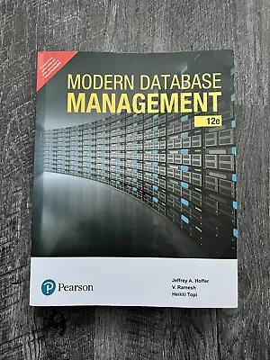 New:Modern Database Management By Jeffrey 12 Th INTL ED • $14.99