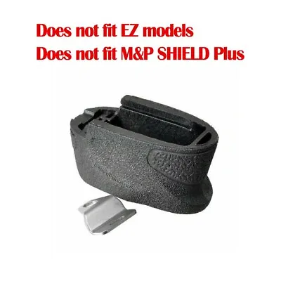 S&W M&P Shield Magazine Extension +2 Rounds 9mm / .40 Cal - Mag Base Grip +Plus2 • $10.99