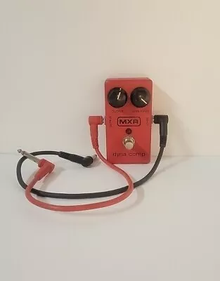 Mxr Dyna Comp Compressor Guitar Pedal Red • $45