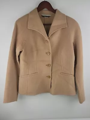 Peter Nygard Hand Made Wool Rabbit Hair Blazer/jacket Size 8 With 2 Flaw Read • $28.42