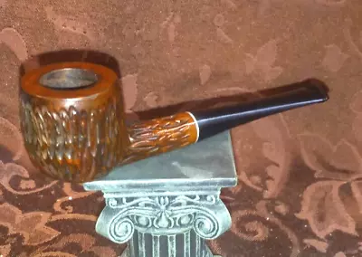 Very Nice Vtg Used Estate Dr Charles Carved Billiard  Pipe Cleaned & Polished • $19.95